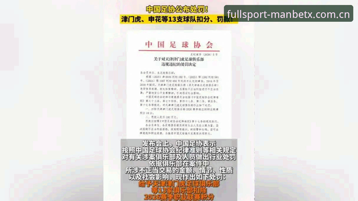 足协第三批禁足名单深度梳理：终身禁足与五年处罚人员全收录